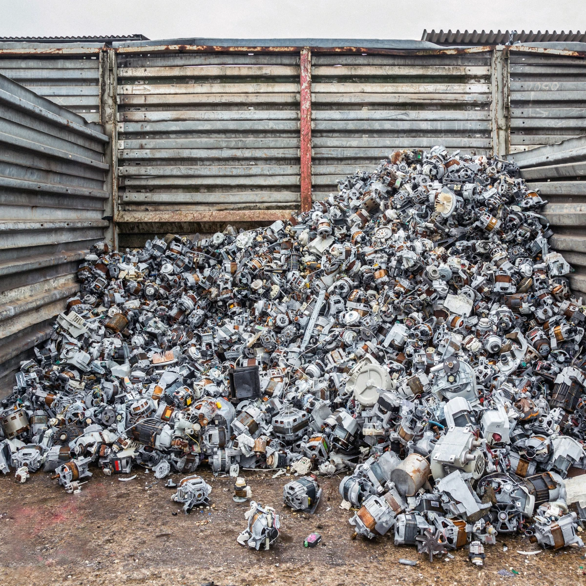 Metallabfälle für das Recycling, Interzero, 2026